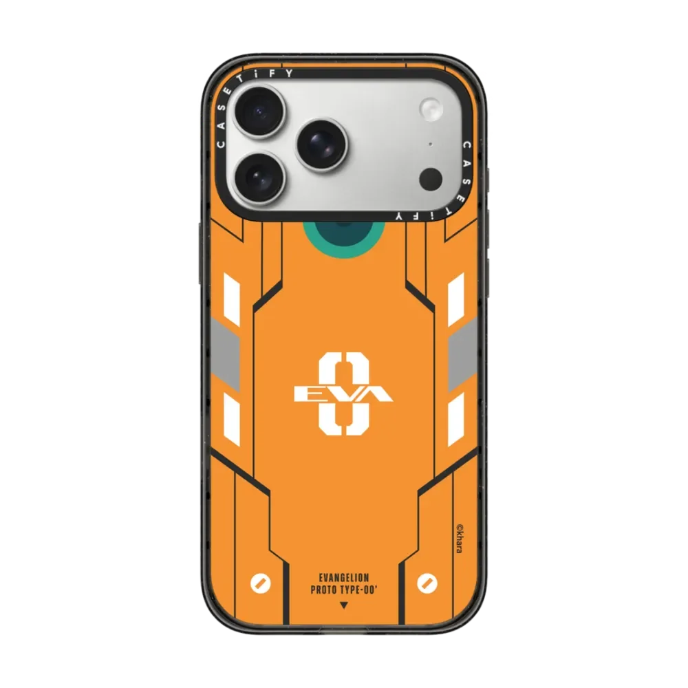 CASETiFY Neon Genesis Evangelion EVA Cartoon Series Magnetic Drop-proof Case for iPhone 13 14 15 16 17 Pro Max Air Plus Protect view 2