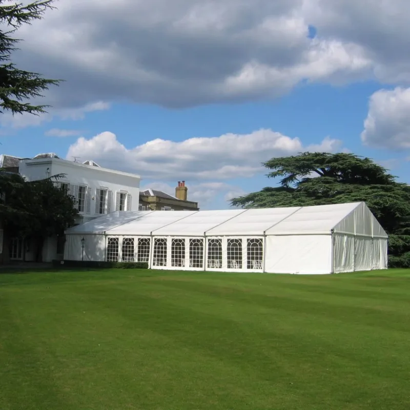 Outdoor Large Wedding Tent with Aluminium Frame PVC Canopy for Party Events Trade Shows Hotel Use - view 3