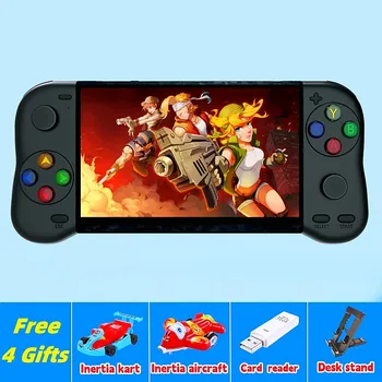 WALKGAMER new 5.1 inch dual game video handheld game console 12000 games portable emulator arcade retro game mp4 game device