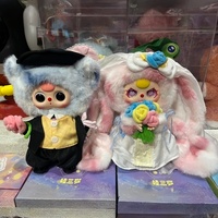 In Stock 400% Baby Three Wa Sansui Original Wedding Series Limited Edition Blind Box Art Toys Wedding Favor Desktop OrnamentGift