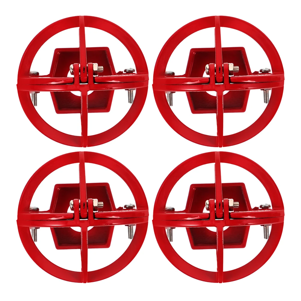 

4Pcs Fire Sprinkler Head Cover Guard Easy Install Protection For Ceiling Sprinklers In Homes And Businesses