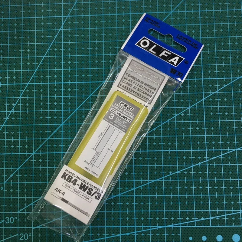 OLFA KB4-WS/3(XB167A) هواية رأى شفرات احتياطية بديلة 3 قطع لـ 167B AK-4 LTD-09 #5
