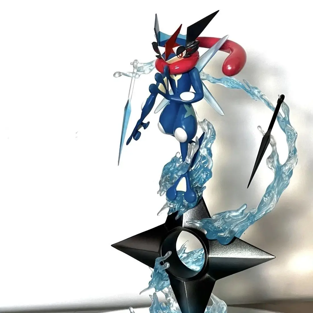 بوكيمون نينجا سلحفاة الضفدع رمي سكين Gengar أنيمي مجموعة الأسرة يمكن تقديمها كهدية مهرجان PVC لطيف ألعاب الحيوانات الأليفة هدية