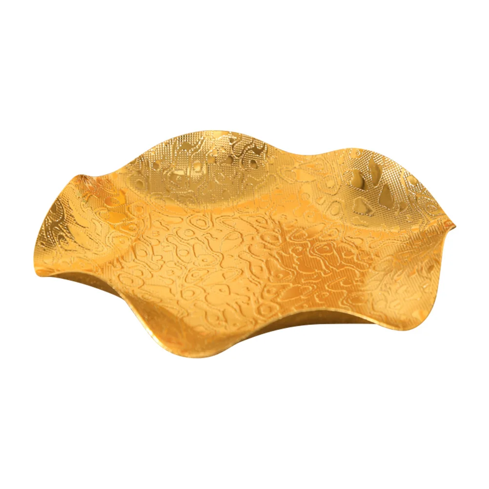 

with Candy Snack Plate Snacks Multi-function Fruit Sweet Platter Lid Large