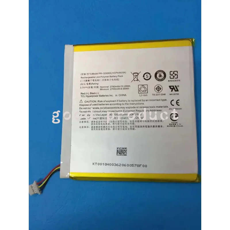 Nuevo original para ACER Iconia One7 B1-770 PR-329083 batería de tableta