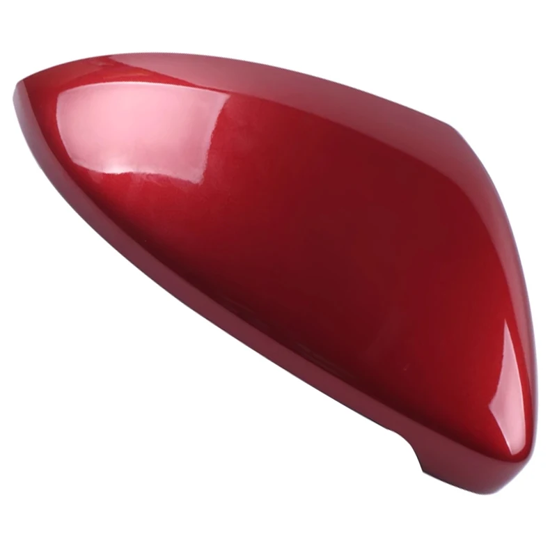 Car Right Side Rearview Mirror Cover Cap Housing Red Plastic Fit for Volkswagen Golf 7 2015 2016 2017 2018 2019 2020