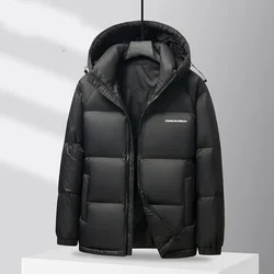 Men's Down Jacket High-grade Winter Down Jacket Short Thick Black Gold Down Jacket Casual Winter Coat Men's Clothing Coats