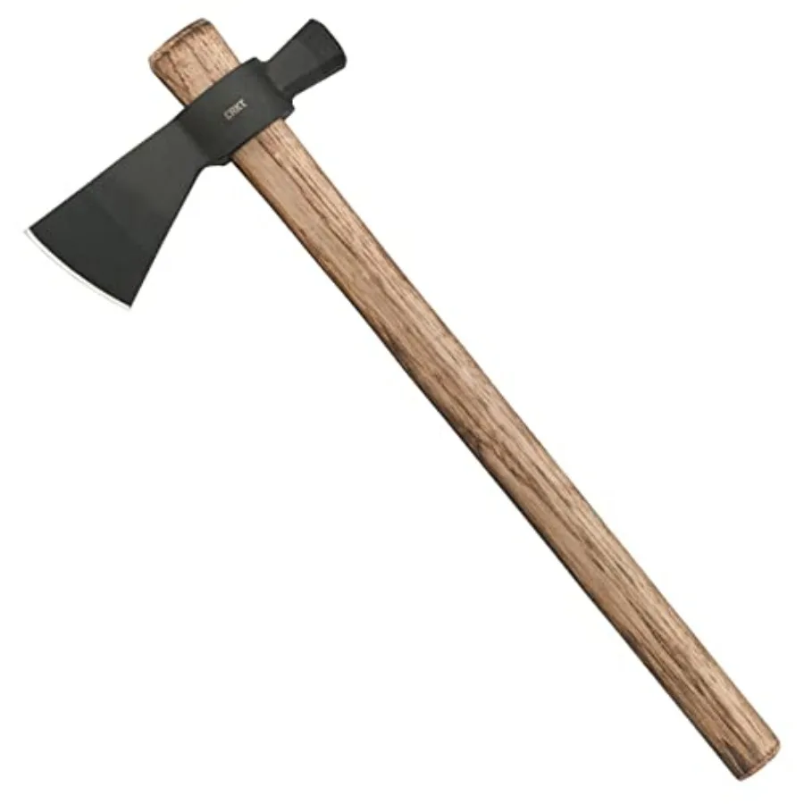 

Hammer T-Hawk: Outdoor Camping with Hammer Poll, Forged Carbon Steel Head, Tennessee Hickory Wooden Handle 2724