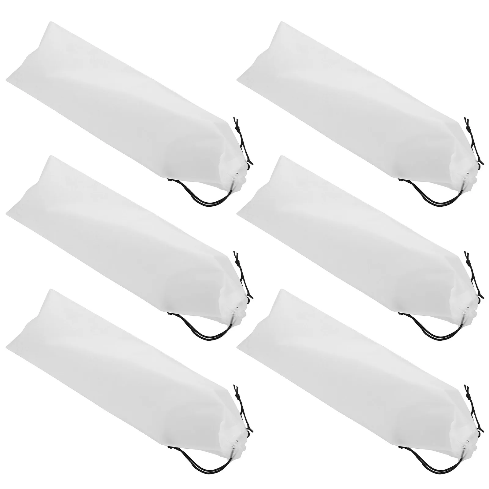 

6Pcs Umbrella Carry Bag High-Durability Pe Material Simple Drawstring Closure for Small Folding Umbrellas Portable Umbrella