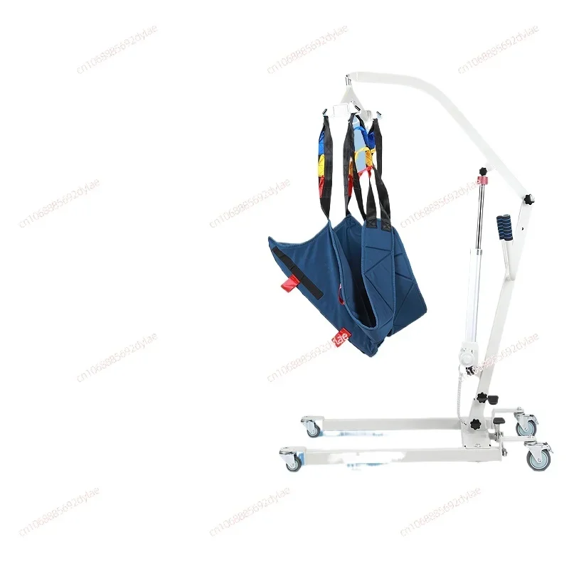 

Multi functional electric displacement machine, paralyzed elderly care, hydraulic lifting and displacement device, sling