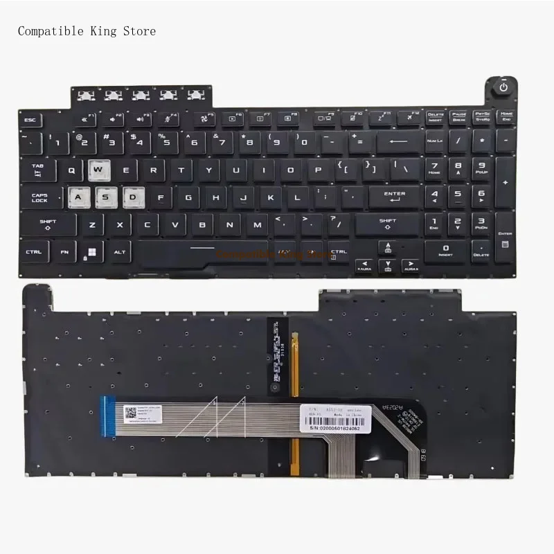 d Laptop US Layout Keyboard For ASUS FA506 FX506 FA506U FX506U FX706L FA706