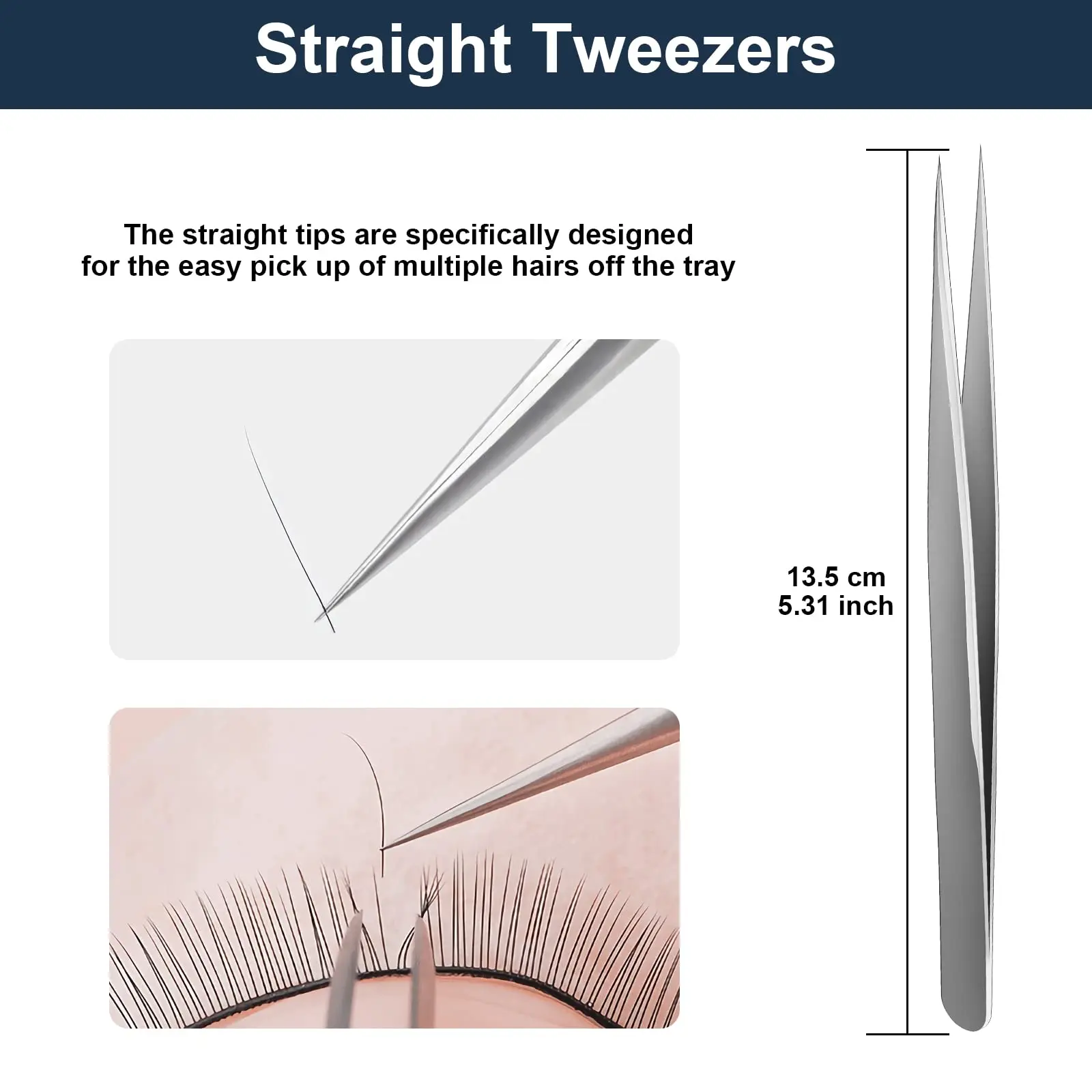 Volume Tweezers for Eyelash Extensions,Precision Lash Tweezers for Mega Volume And 3D 6D 10D Mink Eyelash Fan Making