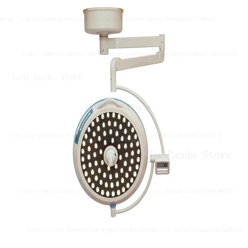 Single Head Classic Surgical LED Lamp Electric Shadowless OT Lamp with Single Arm for Operating Room Plastic & Metal Material