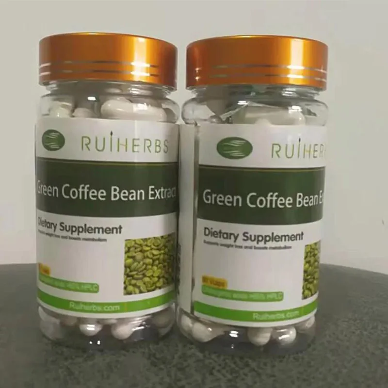 3Bottle -270pcs,Green Coffee Bean Extract Chlorogenic Acid Capsule