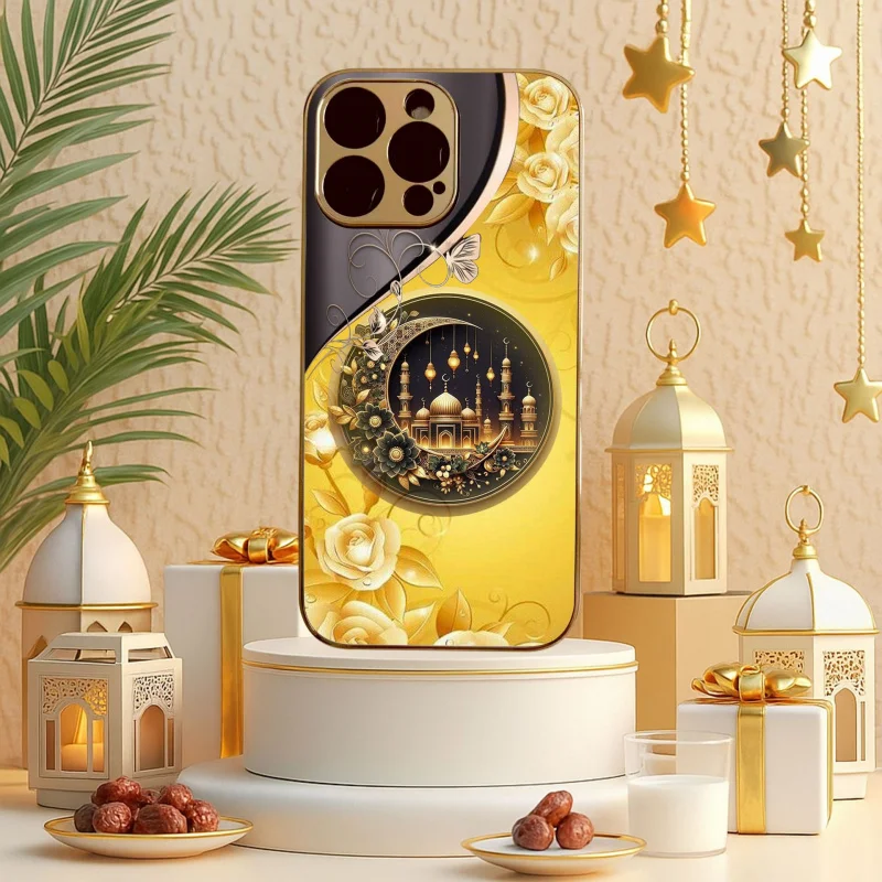 

Applicable Gold Style New Creative Electroplating Fine Hole Protective Cover