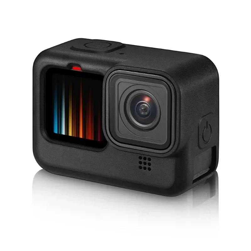 Custodia per fotocamera in silicone + copriobiettivo per GoPro Hero 11 Custodia protettiva per telaio Accessori per GoPro 10 9 Action Camera