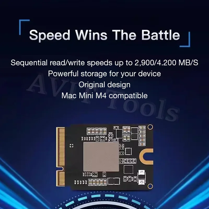 Solid State Drive Kit 1T/2T For MAC MINI M4 SSD Capacity Upgrade Toshiba/SSD New Particles Upgrade Memory DIY Reair Kit