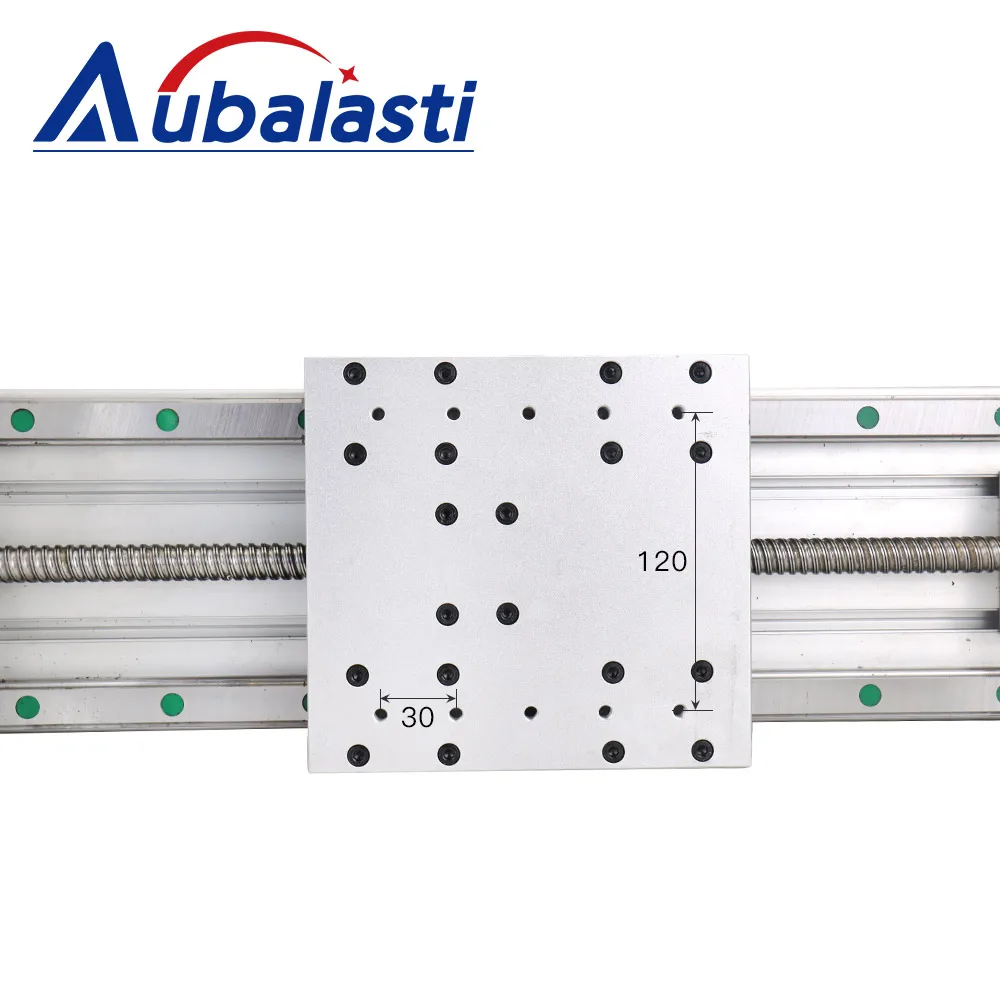 Aubalasti CNC Z axis Module Lift 100-600mm Guide HGR20 SFU1610 SFU1605 for CNC  Spindle Motor