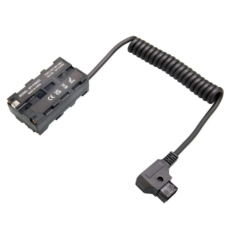 R91A Double Side D Tap to F550 Battery Adapter For F970 F750 Adapter Cable