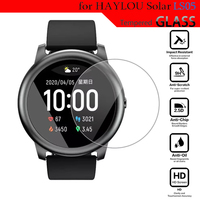 Tempered Glass For hayLou solar ls05 Smart Watch Accessories Full Coverage HD Clear Cover Screen Protector Anti-scratch Films