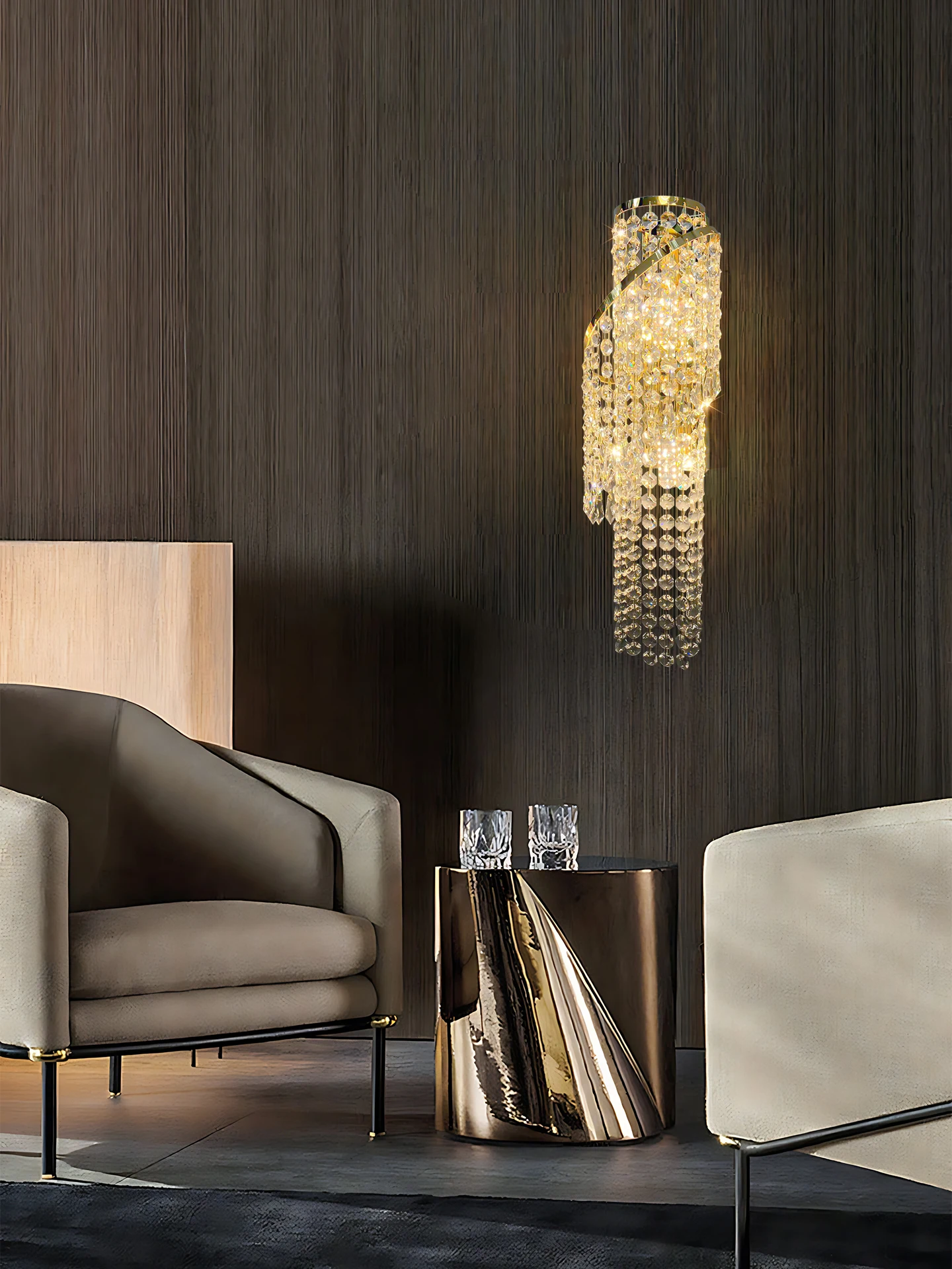 Luxury Crystal Tassel Lamp 6