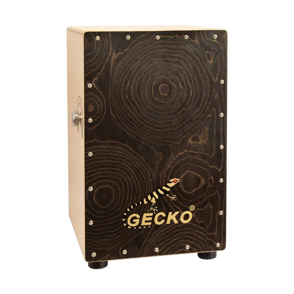 Gecko CL50G Cajon Box Drum Factory Supply Drumset Musical Instrument Maple Wood Tapping Box Cajon Box Drum With Adjustable Snare