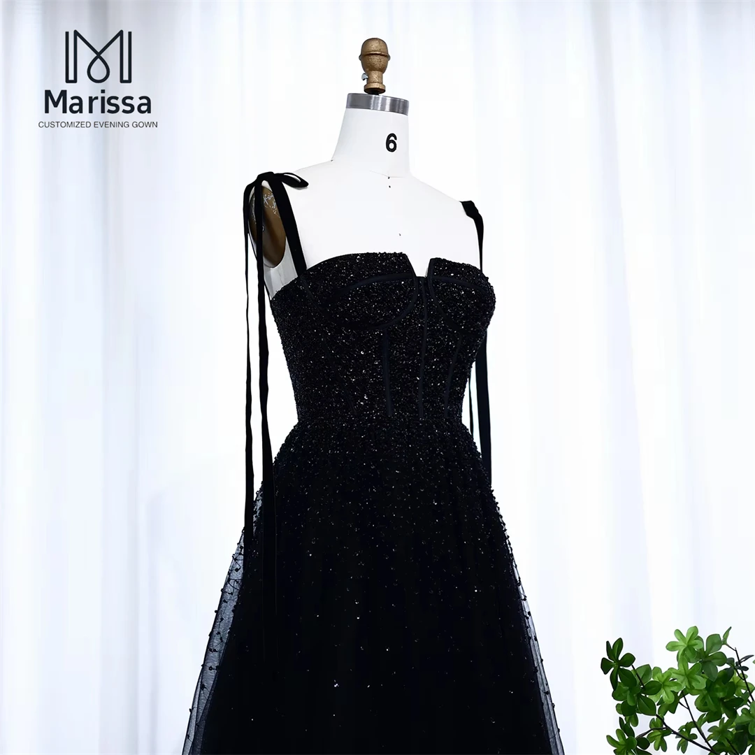 ماريسا فستان زفاف مكشوف الكتفين فستاين سهرة/فساتين الحفلات مصنوعة حسب الطلب فساتين لحضور الحفلات الموسيقية الفاخرة أنيقة فساتين الحفلات المسائية امرأة 2025 خط أ