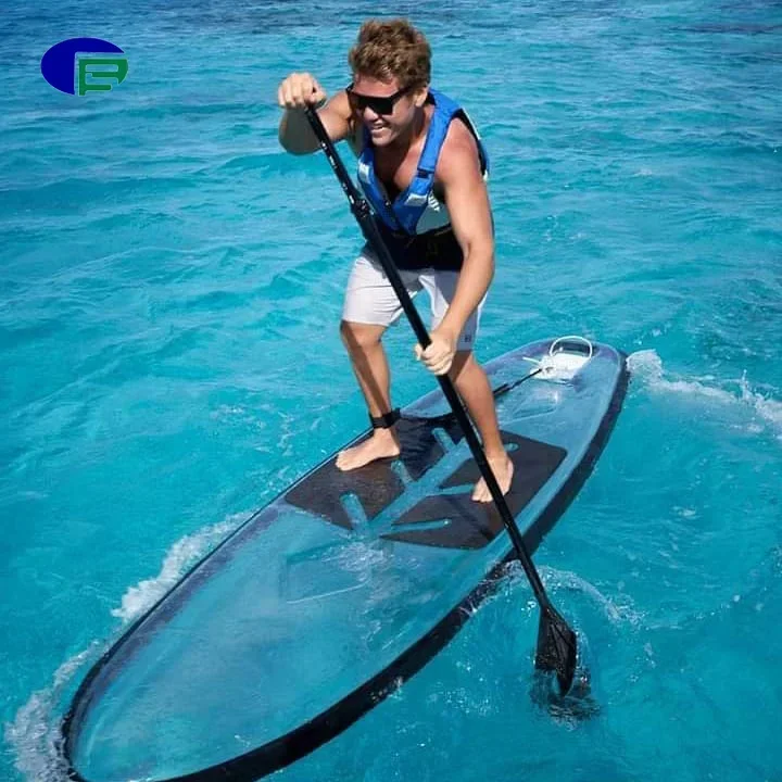 

Good Quality Transparent Sup 3m clear stand up paddle board surfing sup
