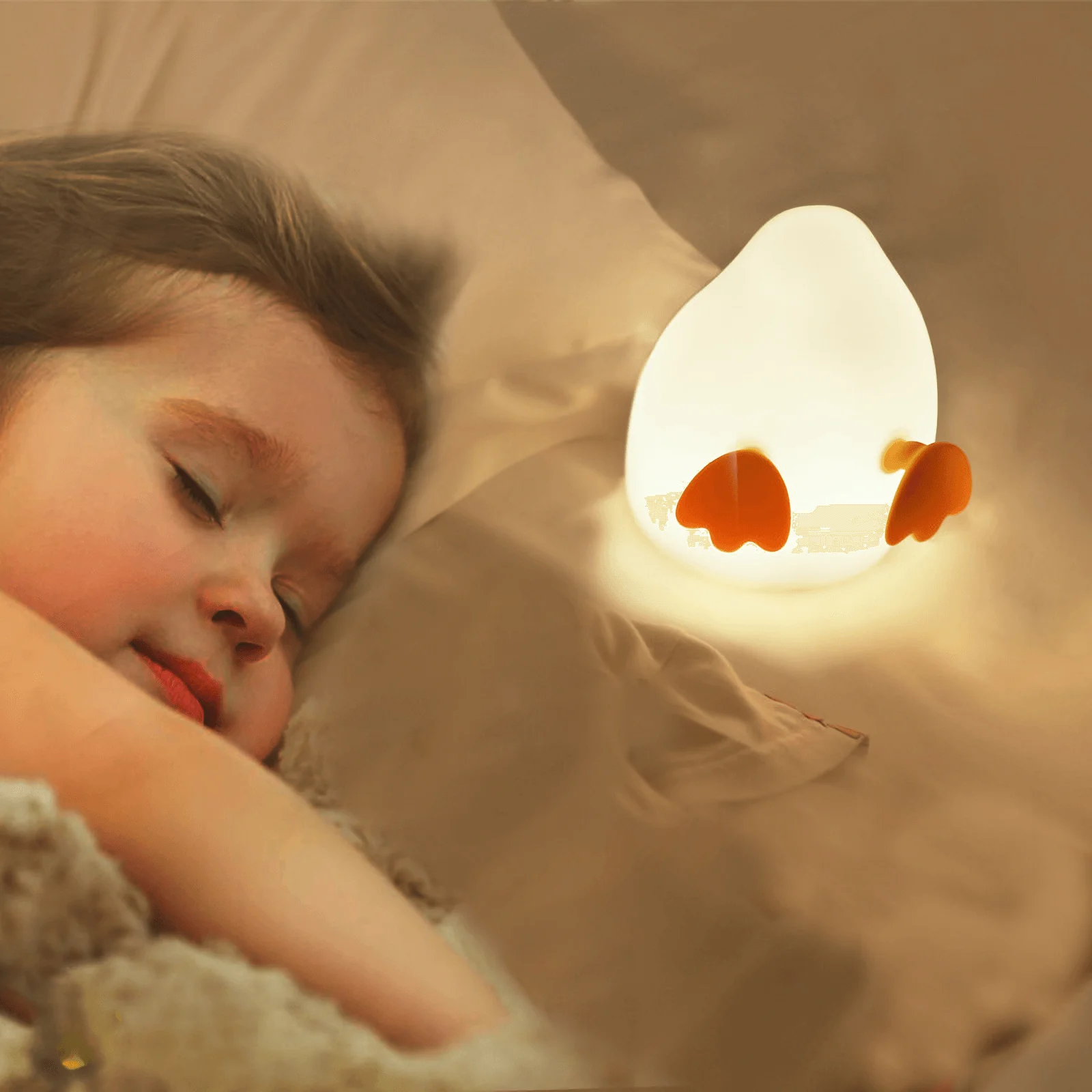 Ente Hintern niedlichen Lampe Nachtlicht für Kinder Tier Silikon Schreibtisch lampe für Kinderzimmer wiederauf ladbare Nachttisch lampe Teen Mädchen Geschenke