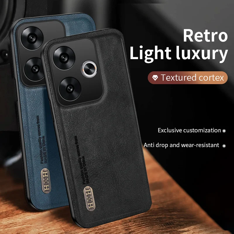 

Чехол-накладка из искусственной кожи для Xiaomi POCO F6