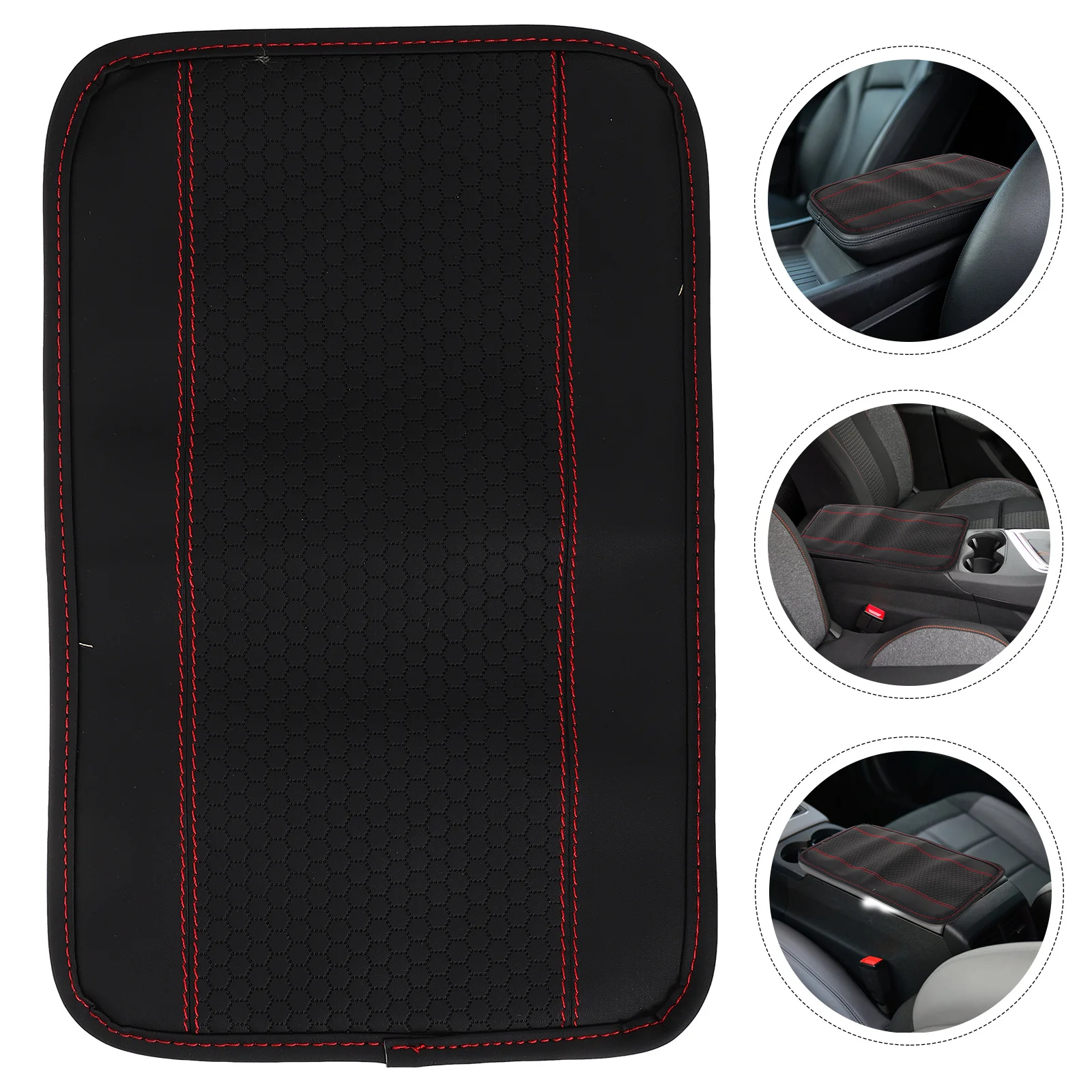 

Car Armrest Cushion Comfortable Durable Non-Slip Center Console Pad Padded Cover Auto Armrest Center Console Car Arm Rest Pad