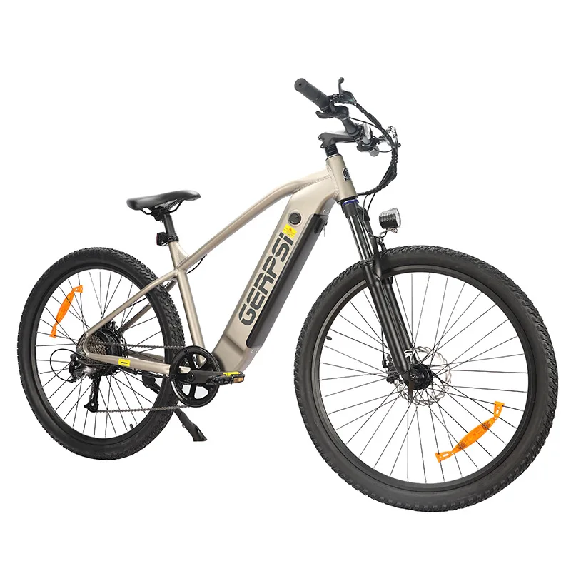 Popular 26 inch DS2607 E-BIKE 48V 500W lithium battery fat tire electric mountain bike