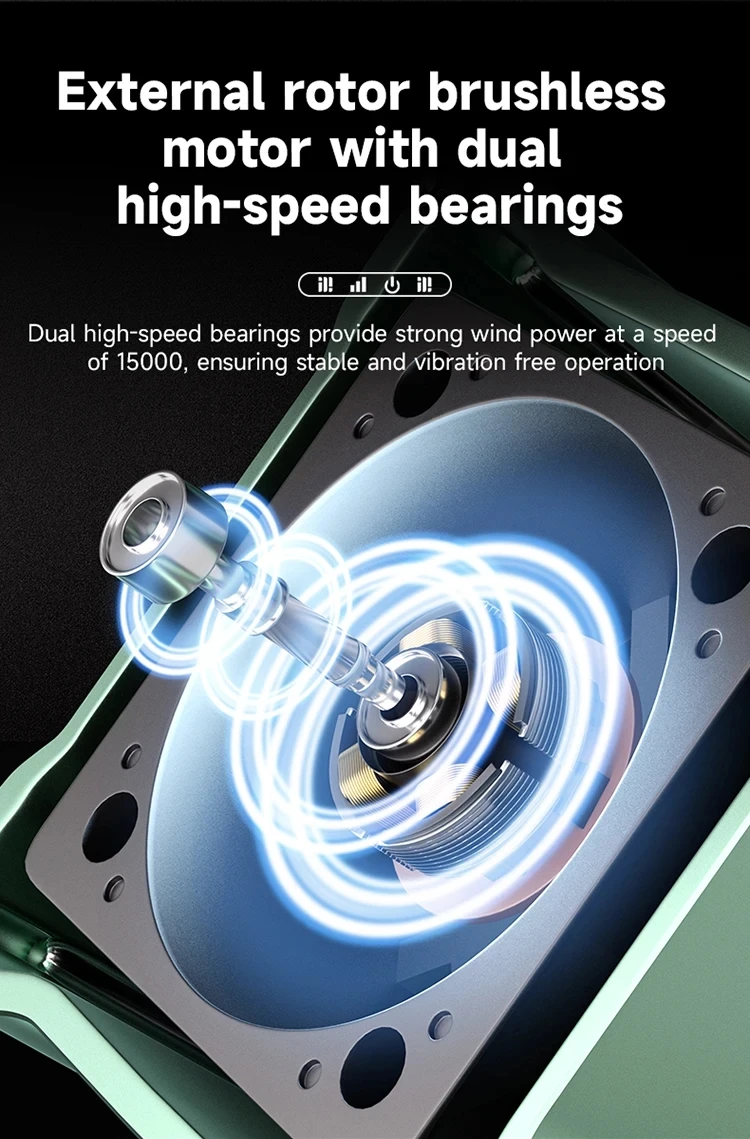 XZZ 2 in 1 Curing Cooling Fan with LED Light for Mobile Phone PCB Welding Repair Fast Heating Dissipation Smoke Exhausting Fan
