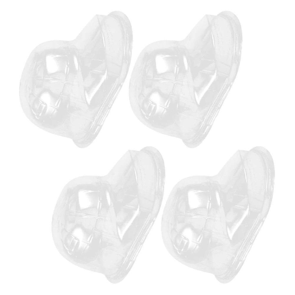 

4 Sets Storage Rack Baseball Caps Hat Display Holder Shaper Support St Cap Hat Cap Holder Transparent Dust Proof