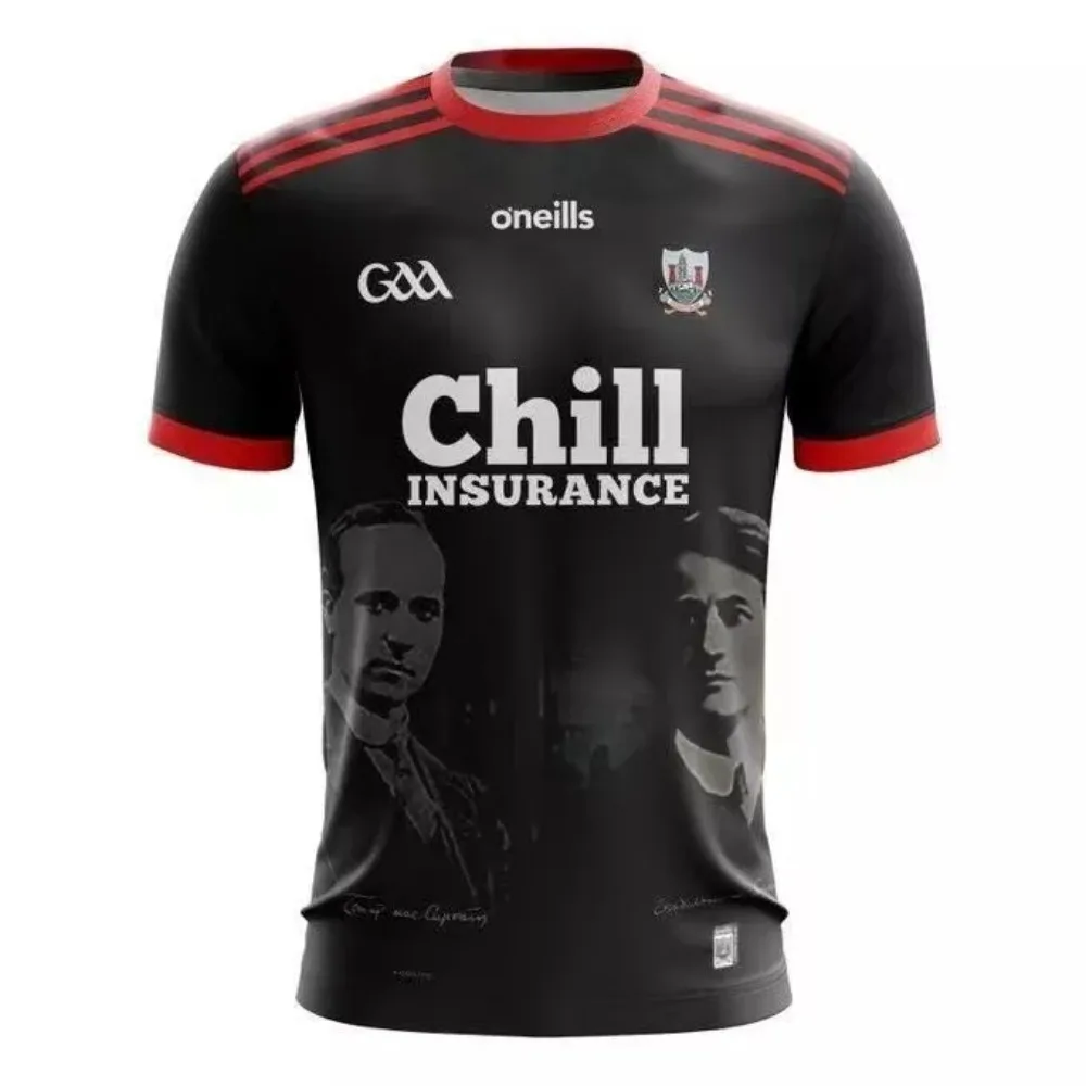 Cork 1920 Commemoration Jersey Commemorative Games Jersey Royal Sportswear Football T-Shirt Collins Men's Shirt Tees Tops