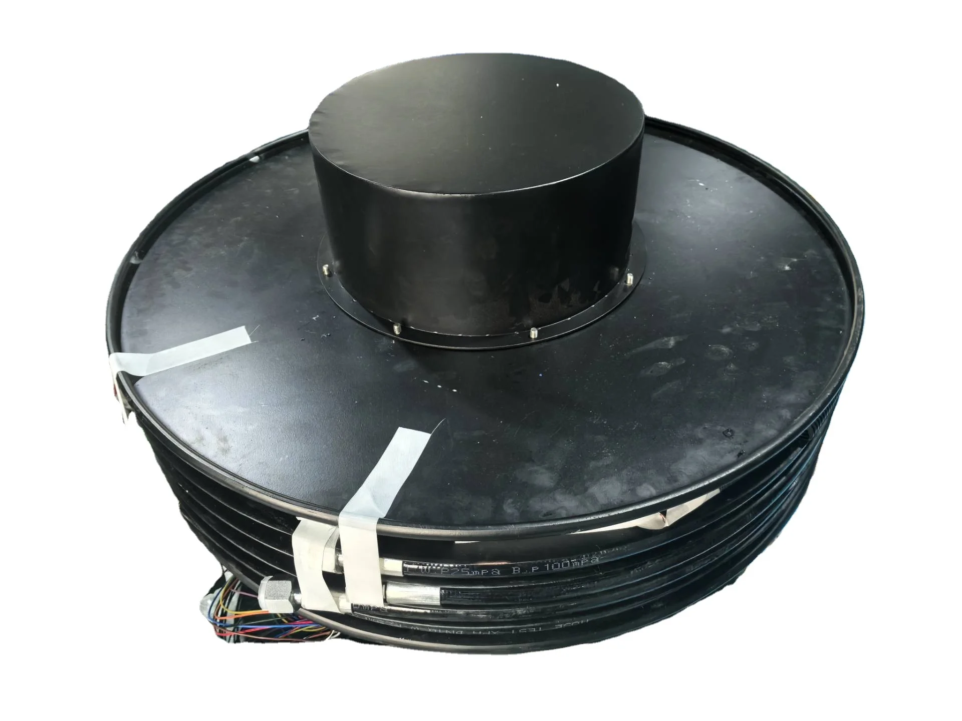 

4 Hose Hydraulic Reel Two Twin Portable Hydraulic Hose Reel for Spider Lift Spares Crane