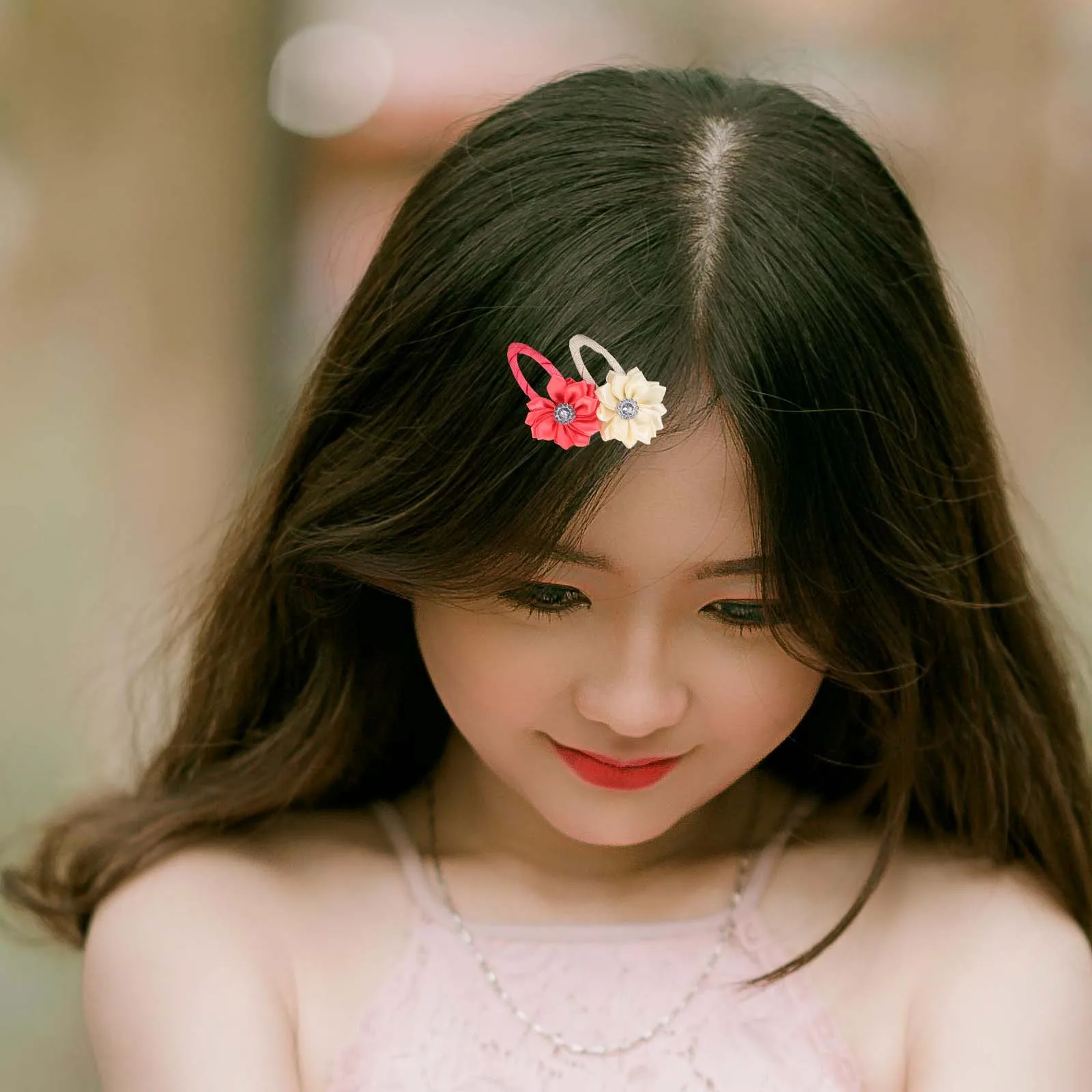 

Sun Petal Hair Clips Floral Barrettes s Girls Ultra Safe Hairpins Ponytail Bangs Toddler Styling Aid