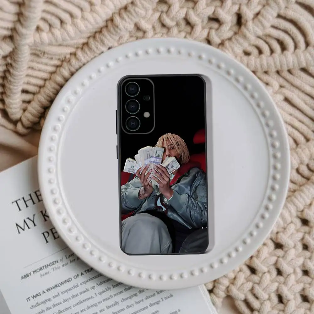 Rapper Rich A-Amiri Phone Case For Samsung Galaxy A73,31,32,72,41,53,52,71,22,5G,Note,J7,8,9 Soft Black Cover