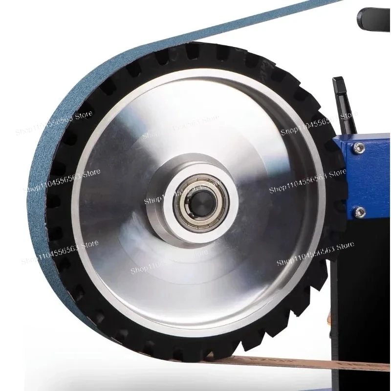 Lixadeira elétrica de correia, máquina de polimento, velocidade variável/constante, 3 modos, moedor de correia, faca, ferramenta de polimento, 2,2kw