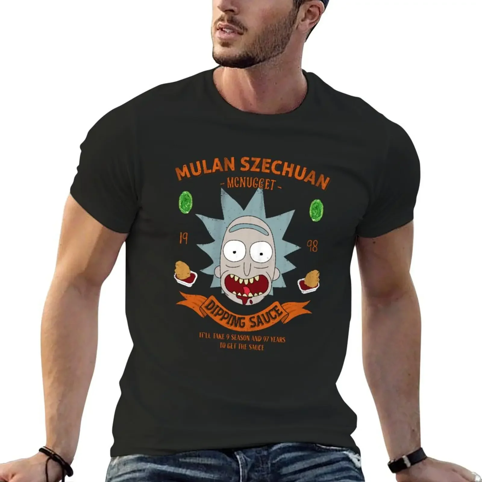 Mulan Szechuan Mcnugget T-Shirt essential t shirt summer top oversized t shirts for men