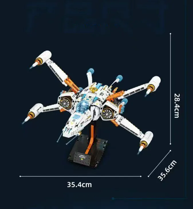 New Space Exploration Warships, Spacecraft Assembly Models, Puzzle Building Blocks, Toys, Christmas Gifts