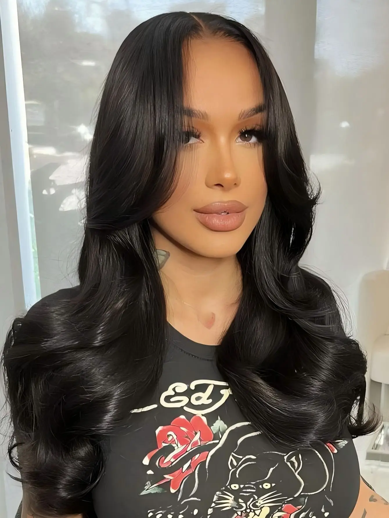 200 Density Body Wave Lace Front Perücke Schwarz 13x6 HD Wet & Wavy Lace Frontal Perücke 30 40 Zoll Brasilianische vorgezupfte Echthaarperücken