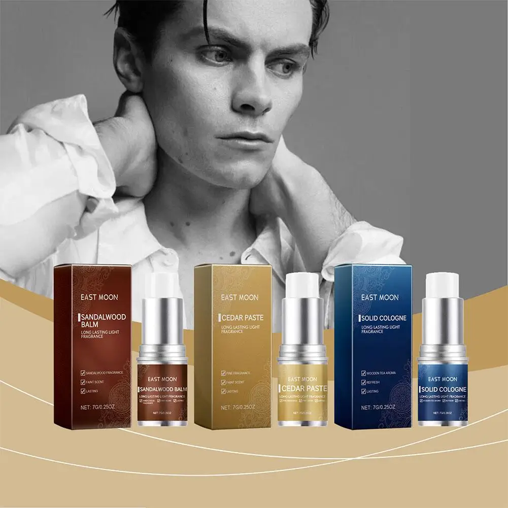 

Men's Balm Stick Unique Charming Fragrance Long-lasting Elegant Antiperspirant Fragrance Deodorant Body Aroma W7F6
