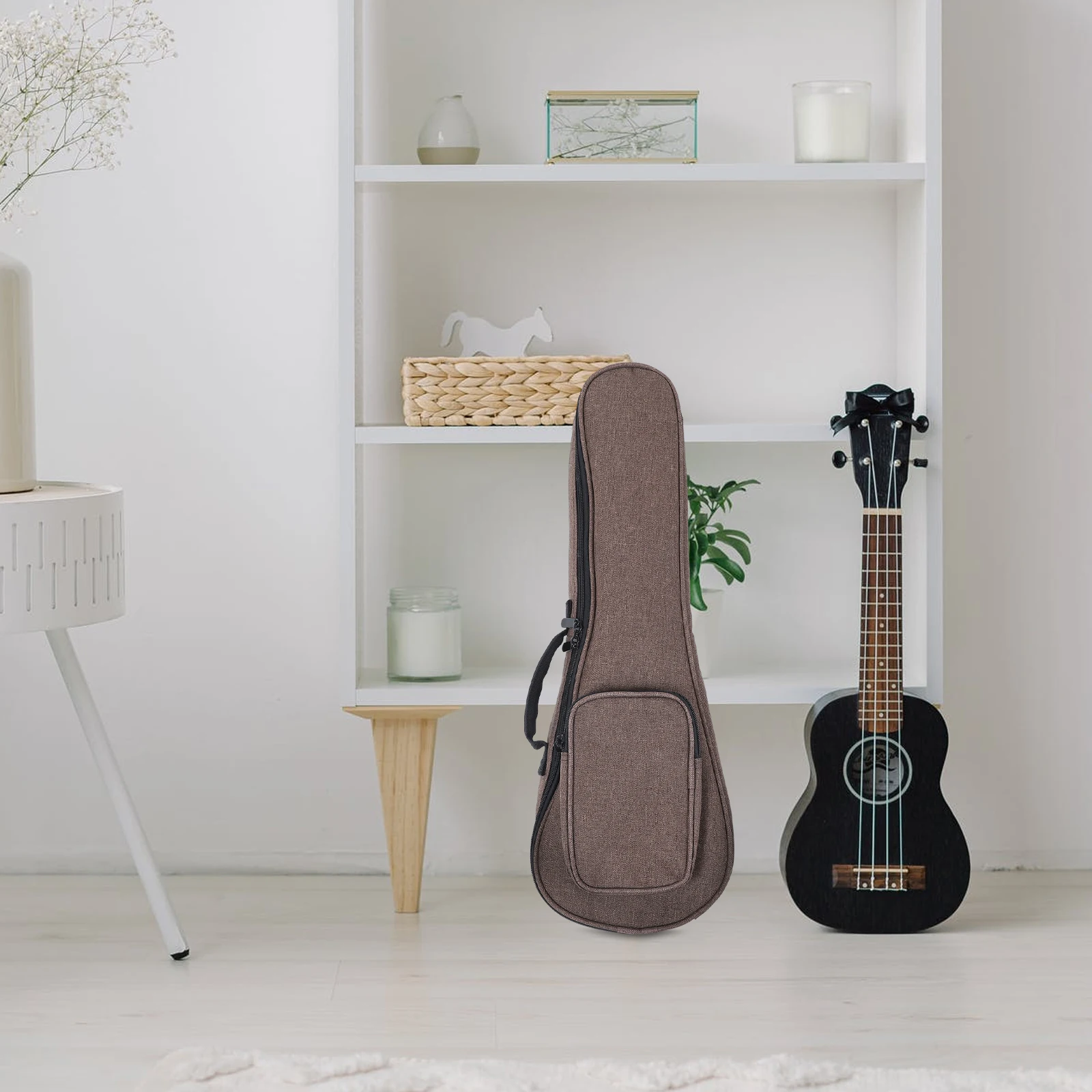 

Ukulele Bag Storage Backpack Case Portable Protective Pouch Travel Outdoor Durability Workmanship Practical Simple Musical