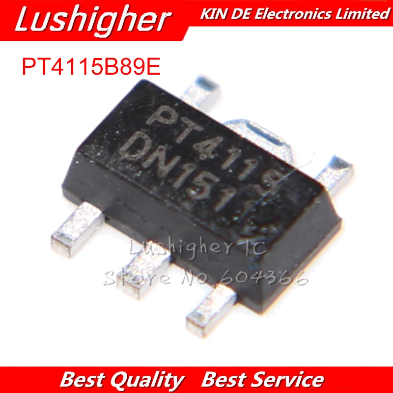 

100шт PT4115B89E SOT89-5 PT4115 SOT SMD