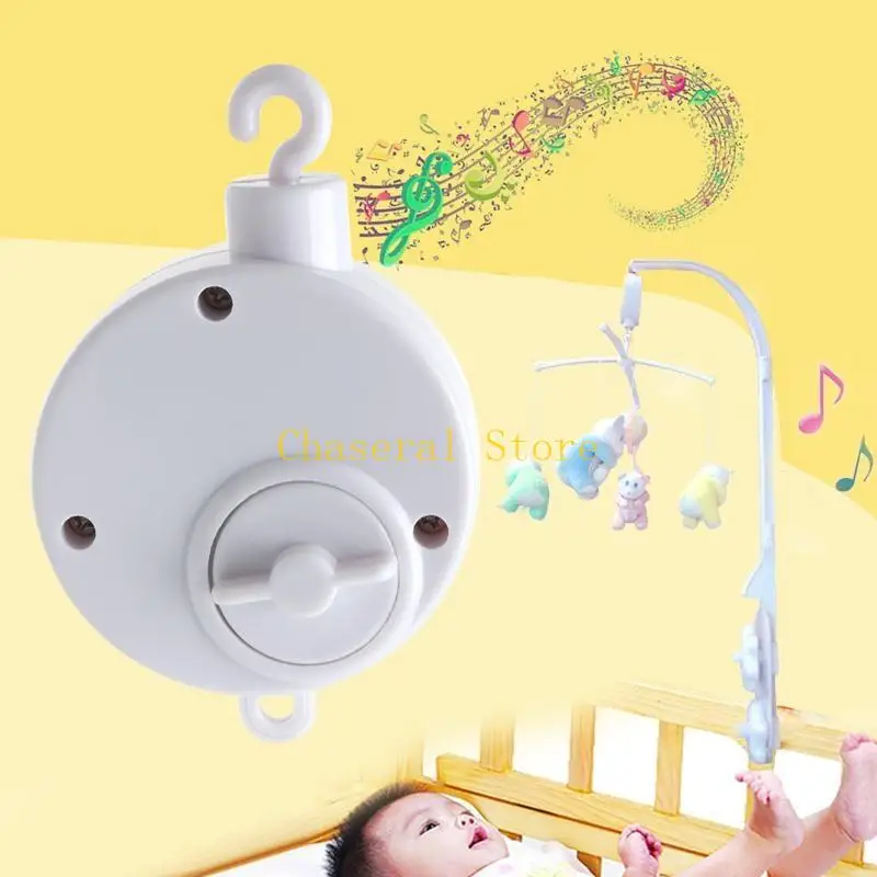 E7CE Plastic Music Stroller Crib Rattle Interacción Baby Baby Mobile Hanging Toy