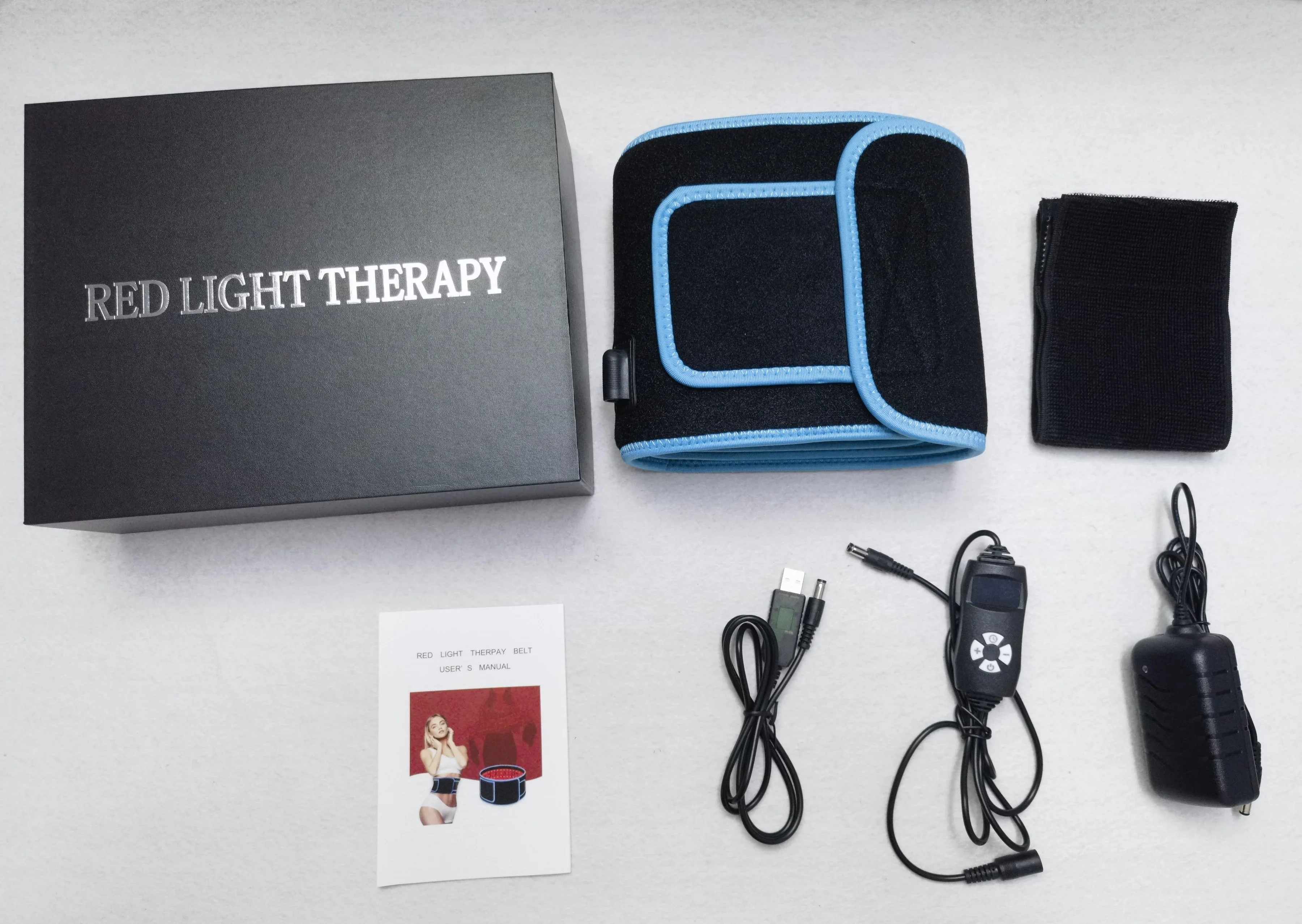 Red Light Relaxation Strap,660nm&850nm Near-infrared Light,Help Relieve Muscles Waist Neck Shoulder Hand Wrist