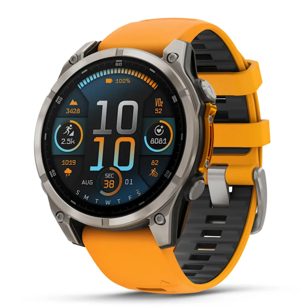 1:1 Fenix9 Uhrenarmband für Garmin Fenix 9 Pro 47mm 51mm E 8 7 7X 6 6X 5X/Epix Pro/Enduro 3/970 QuickFit 22mm 26mm Silikonarmband – Detail 26