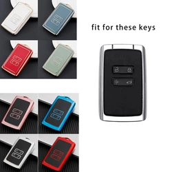 NEW TPU Car Key Case Full Cover for Renault Koleos Kadjar Megane Talisman Captur Espace Clio 2016-2023 Dacia Duster 2023 4Button