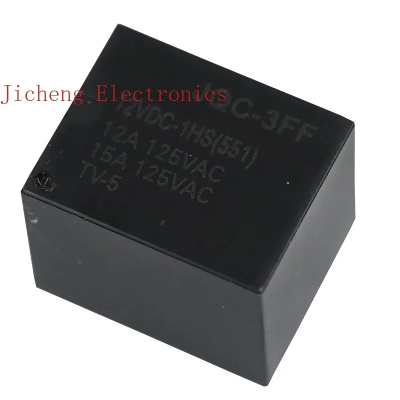 

10PCS 4 feet, relay JQC-3FF-012-1HS set normally open JQC-3FF-12VDC-1HS T73